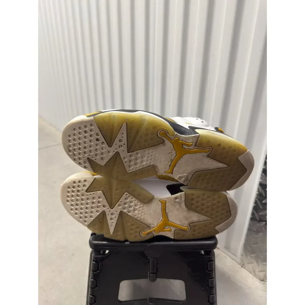 Nike Air Jordan 6 Yellow Ochre White 2024 Size 10.5 Men's - CT8529-170